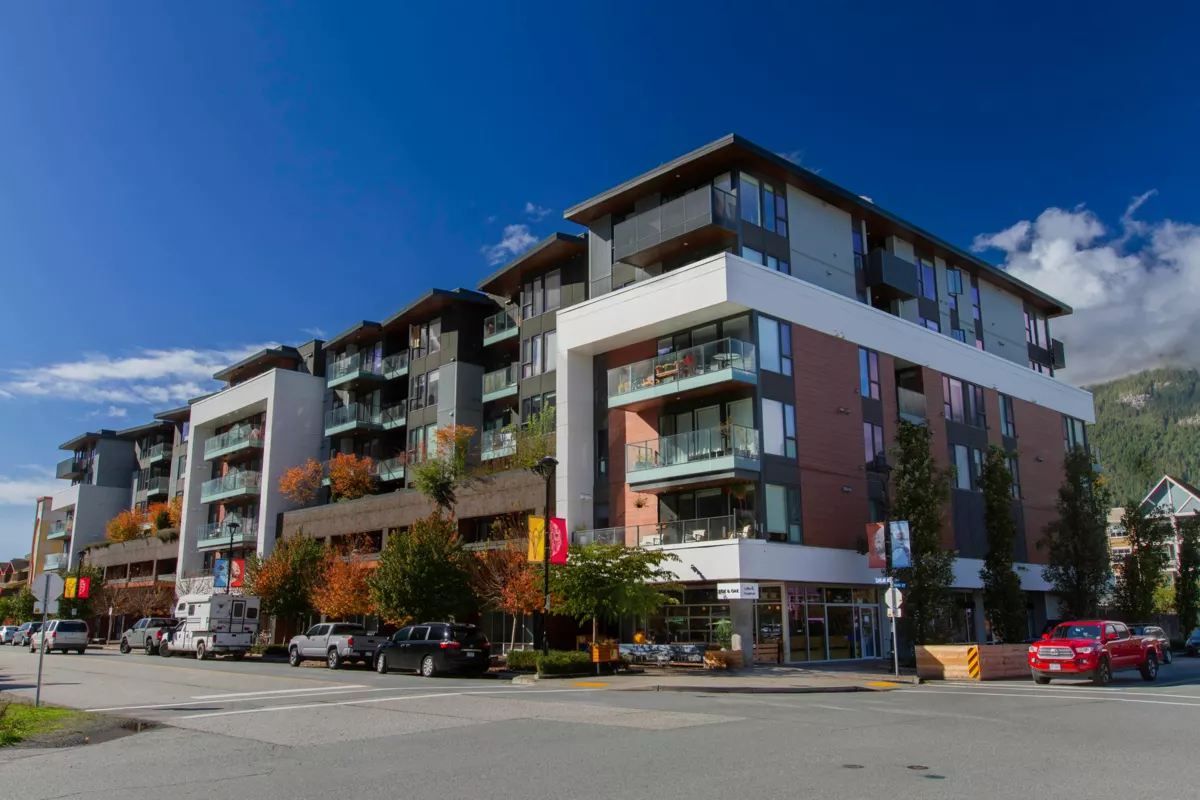 Exterior Rear Photo of 508 37881 Cleveland Avenue, Squamish, BC