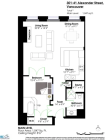 Garden / Landscaping Photo of 301 41 Alexander Street, Vancouver, BC