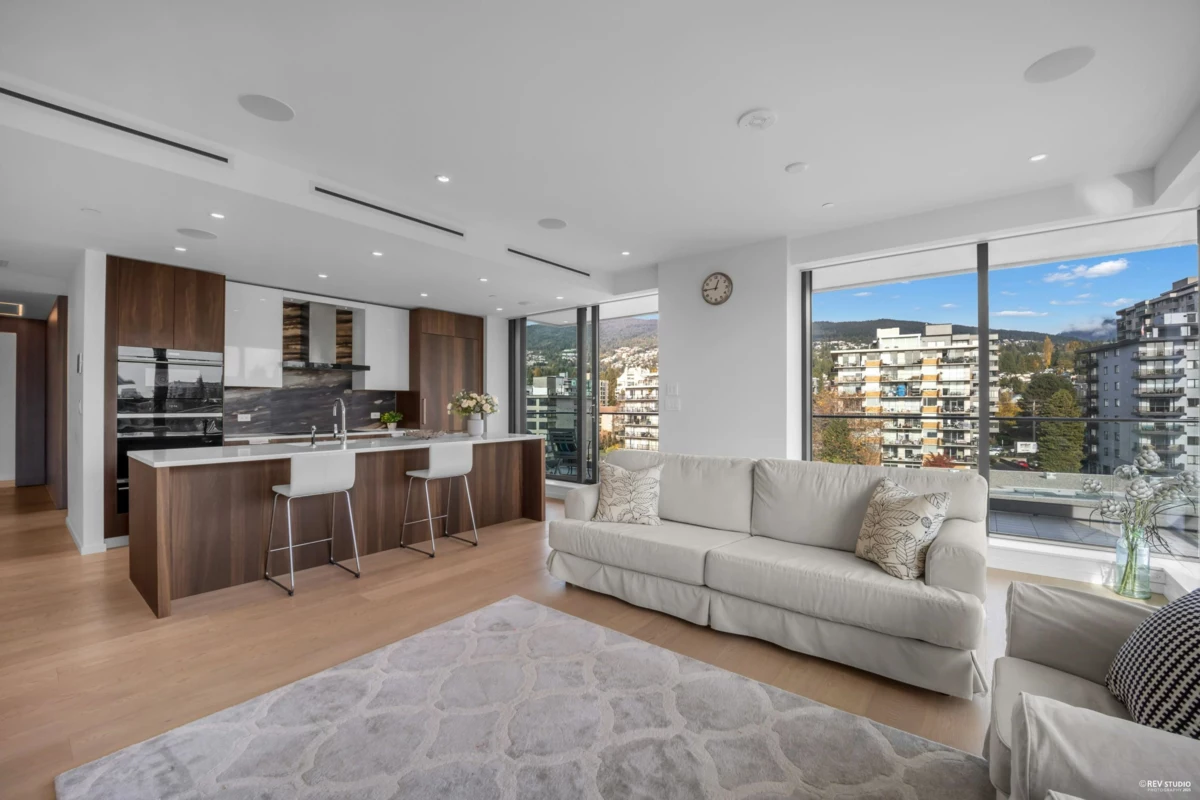 Bedroom 2 Photo of 601 1355 Bellevue Avenue, West Vancouver, BC