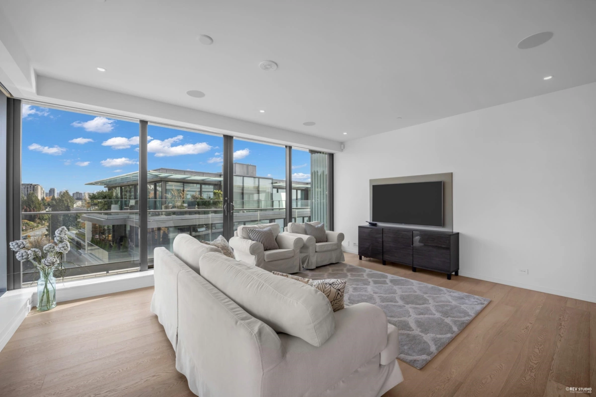 Bedroom 3 Photo of 601 1355 Bellevue Avenue, West Vancouver, BC