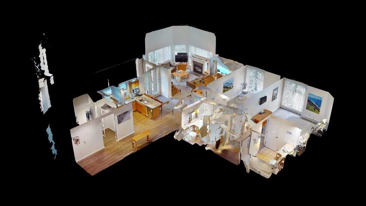 Kitchen Island Photo of 419 4910 Spearhead Place, Whistler, BC