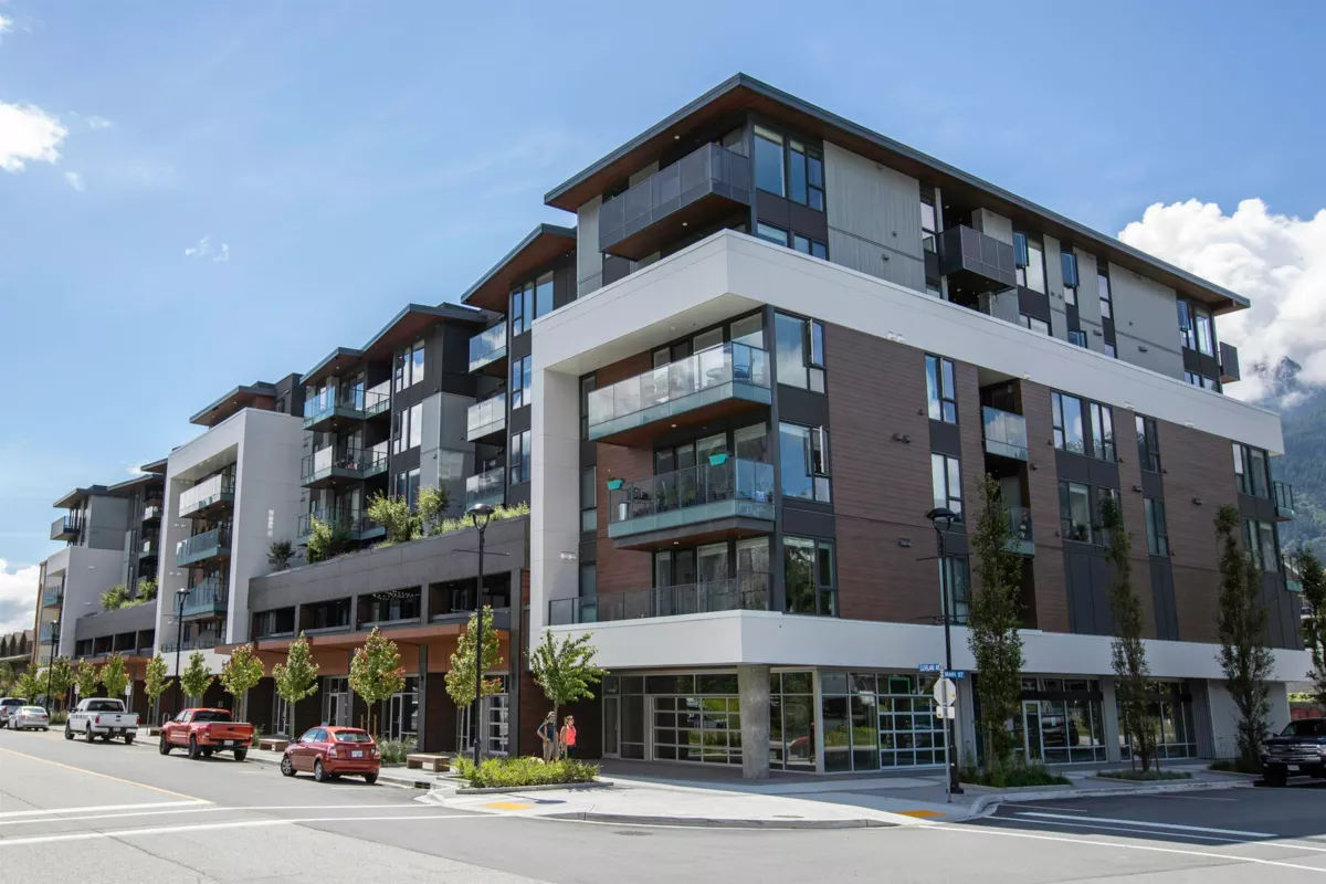Exterior Front Photo of 314 37881 Cleveland Avenue, Squamish, BC