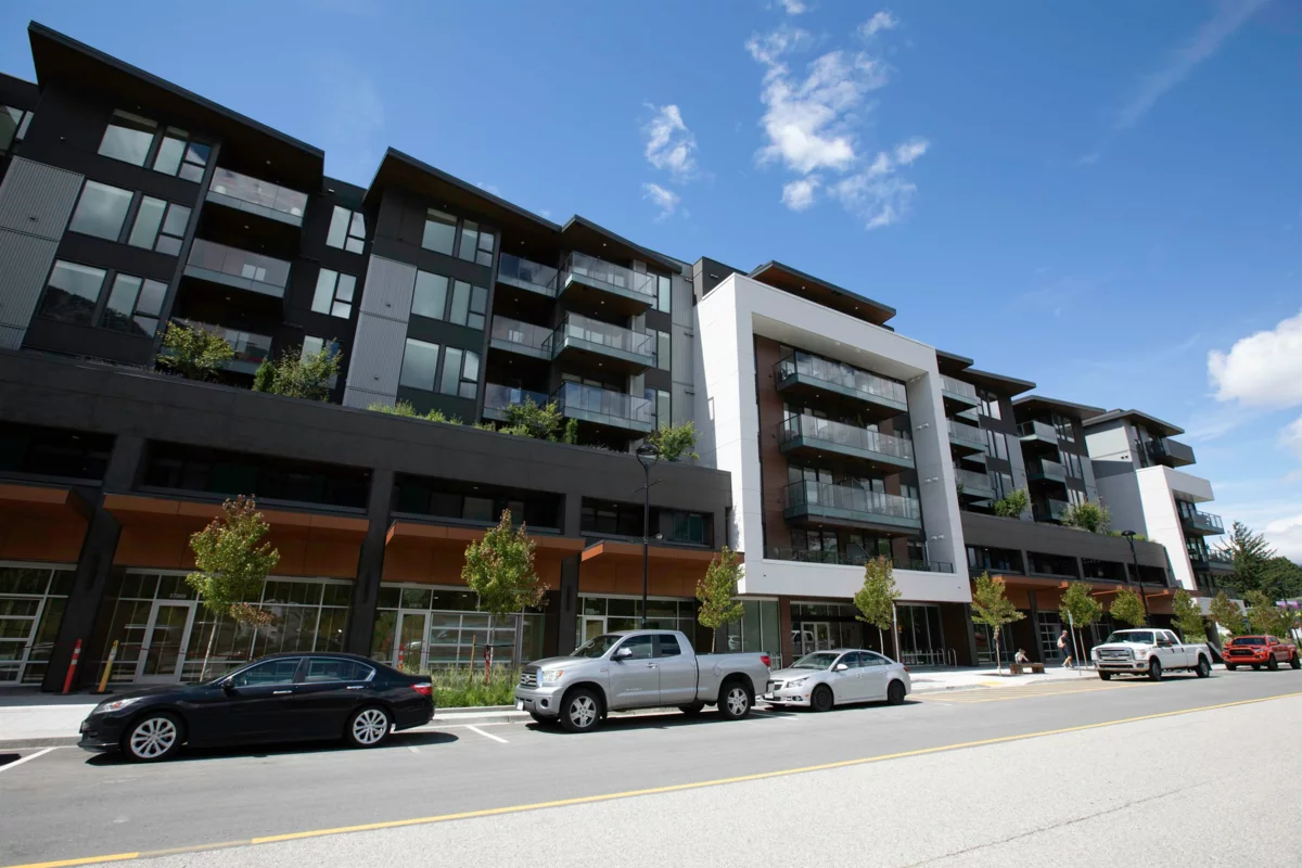 Exterior Rear Photo of 314 37881 Cleveland Avenue, Squamish, BC