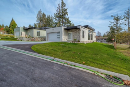 Aerial View of 5410 Stellar Way, Sechelt, BC