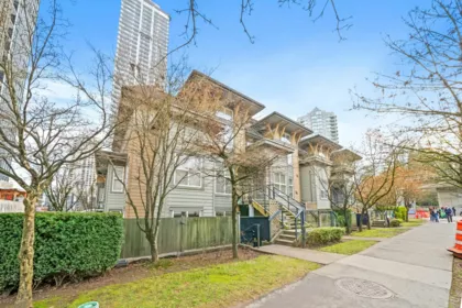 Exterior Rear Photo of 104 4155 Central Boulevard, Burnaby, BC
