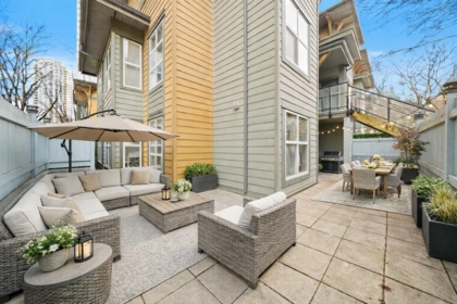 Family Room Photo of 104 4155 Central Boulevard, Burnaby, BC