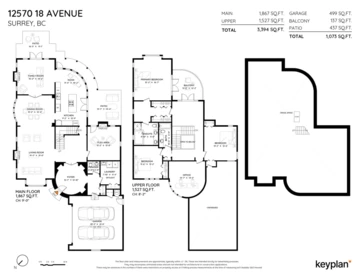12570 18 Avenue, Surrey, BC, Surrey — Single Family Residence for sale