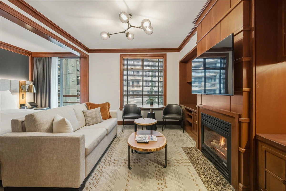 Family Room Photo of 454 4591 Blackcomb Way, Whistler, BC