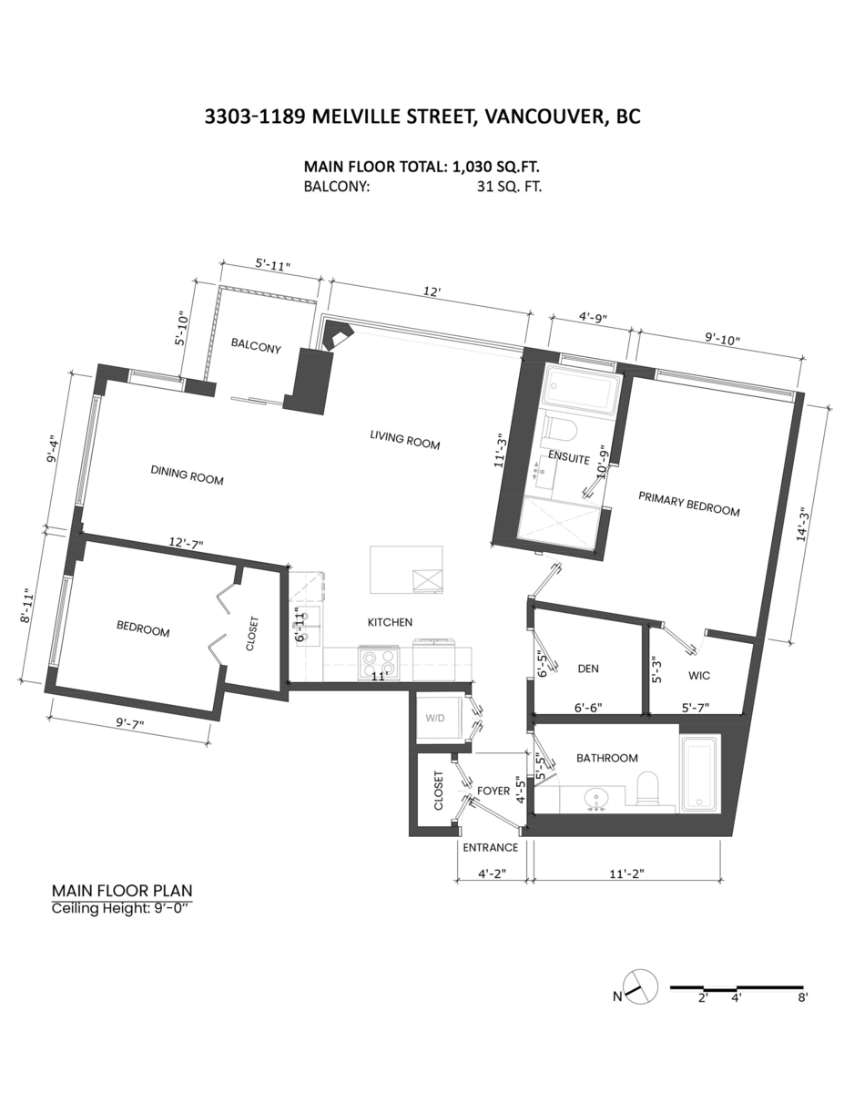Playground / Recreational Area Near 3303 1189 Melville Street, Vancouver, BC