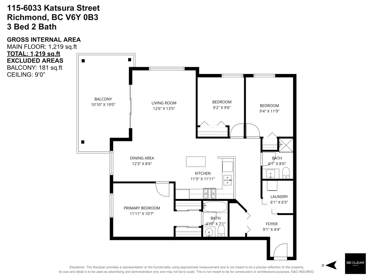 Aerial View of 115 6033 Katsura Street, Richmond, BC