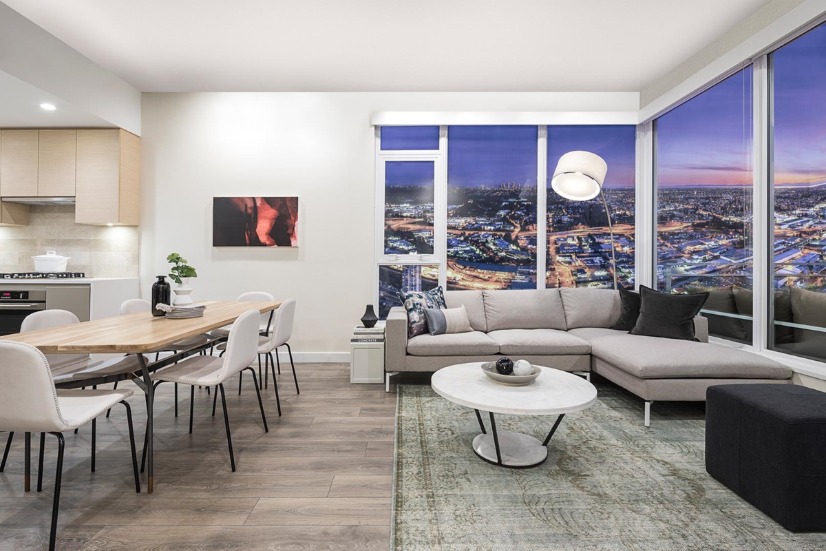 Living Room Photo of 4210 2108 Gilmore Avenue, Burnaby, BC