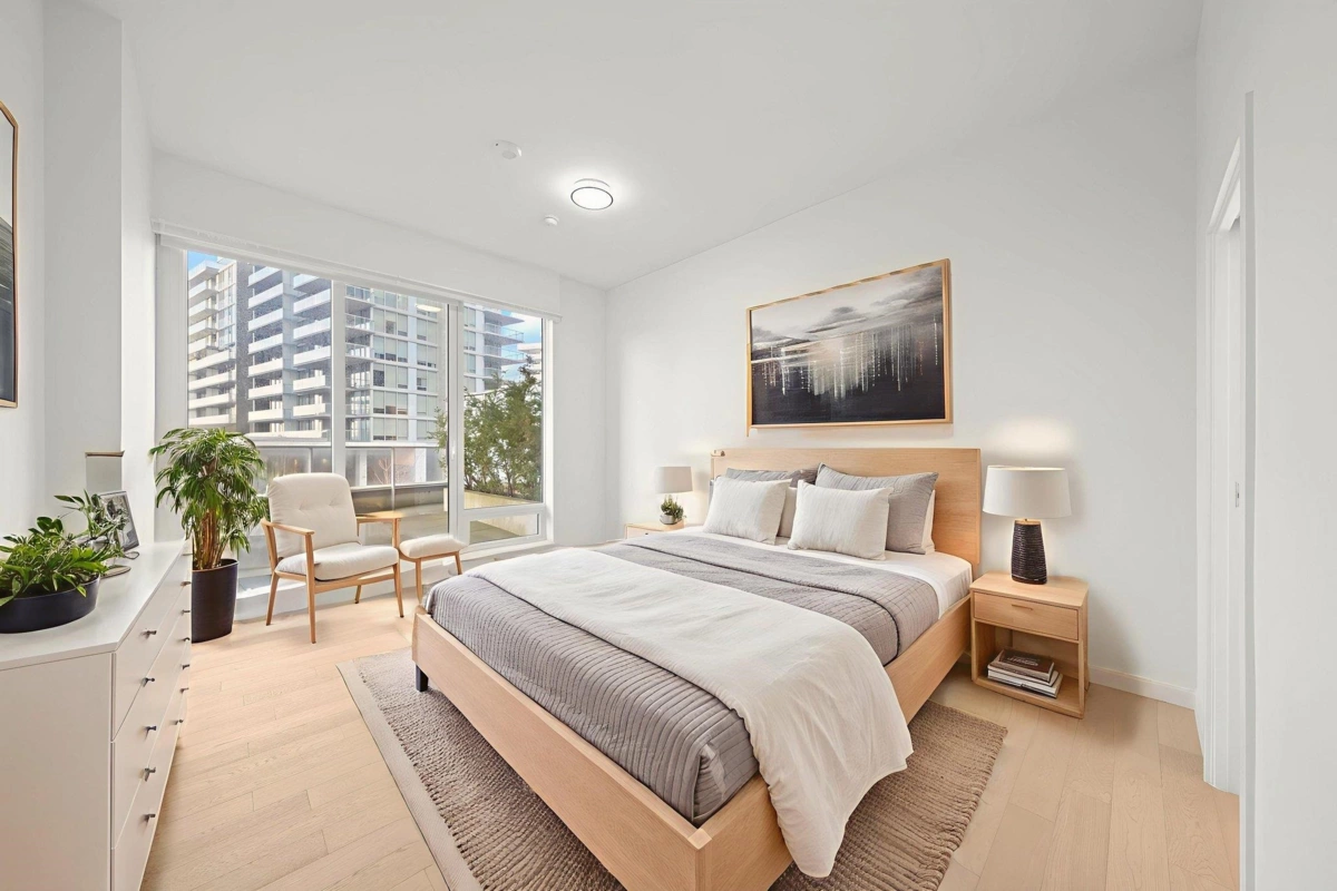 Aerial View of 207 6622 Pearson Way, Richmond, BC