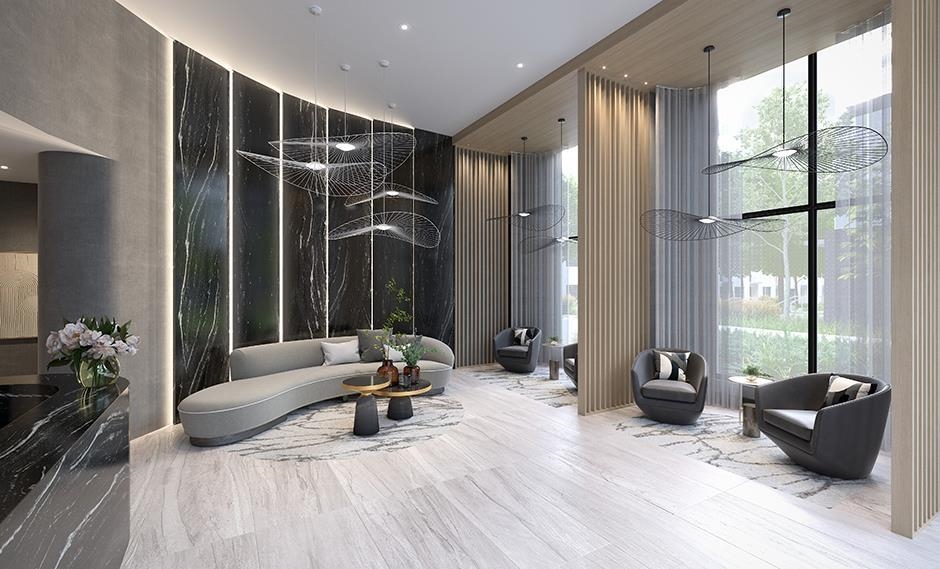 Living Room Photo of 814 6138 Birney Avenue, Vancouver, BC