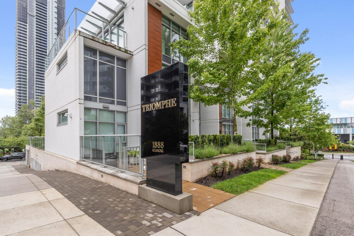 Exterior Rear Photo of 1106 1888 Gilmore Avenue, Burnaby, BC