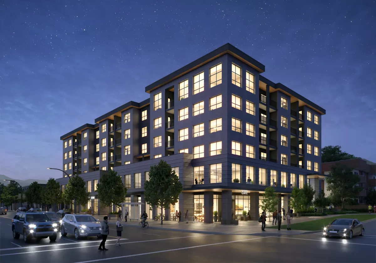 Exterior Rear Photo of 515 110 E 17th Street, North Vancouver, BC