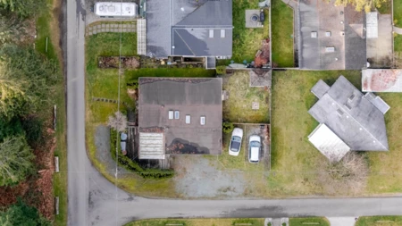 Aerial View of 1876 Vera Road, Lindell Beach, BC