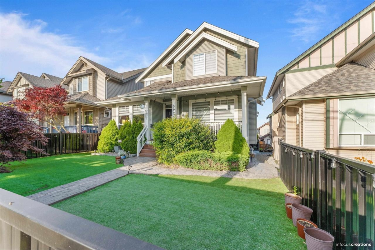 Exterior Rear Photo of 5662 148 Street, Surrey, BC