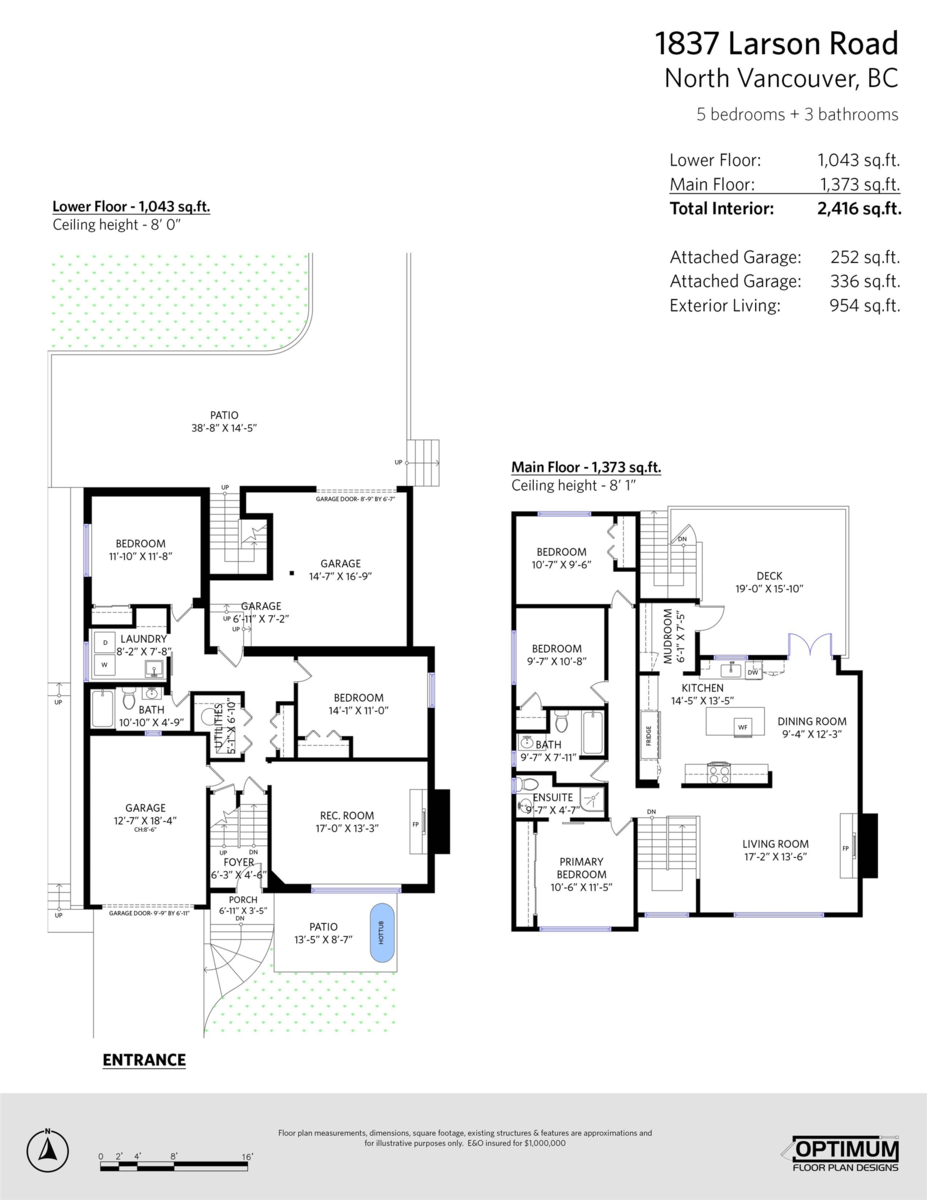 Swimming Pool Photo of 1837 Larson Road, North Vancouver, BC