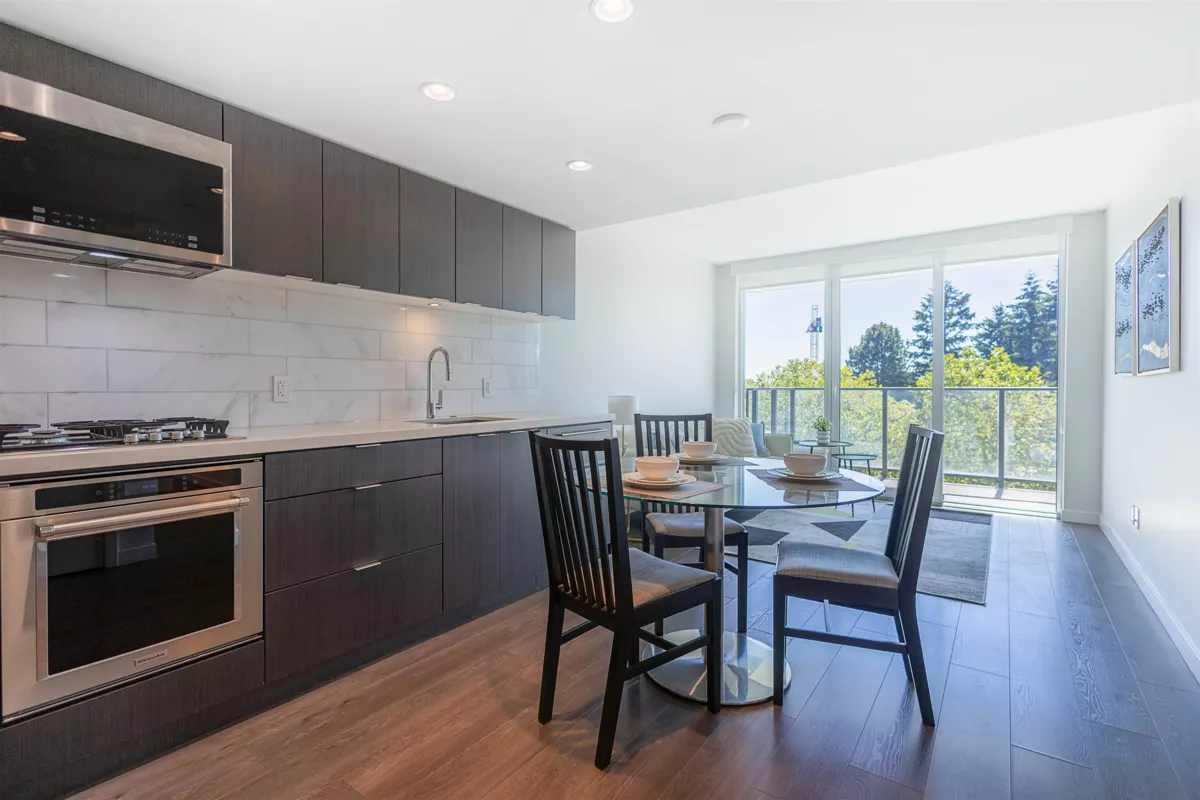 Living Room Photo of 603 8238 Lord Street, Vancouver, BC