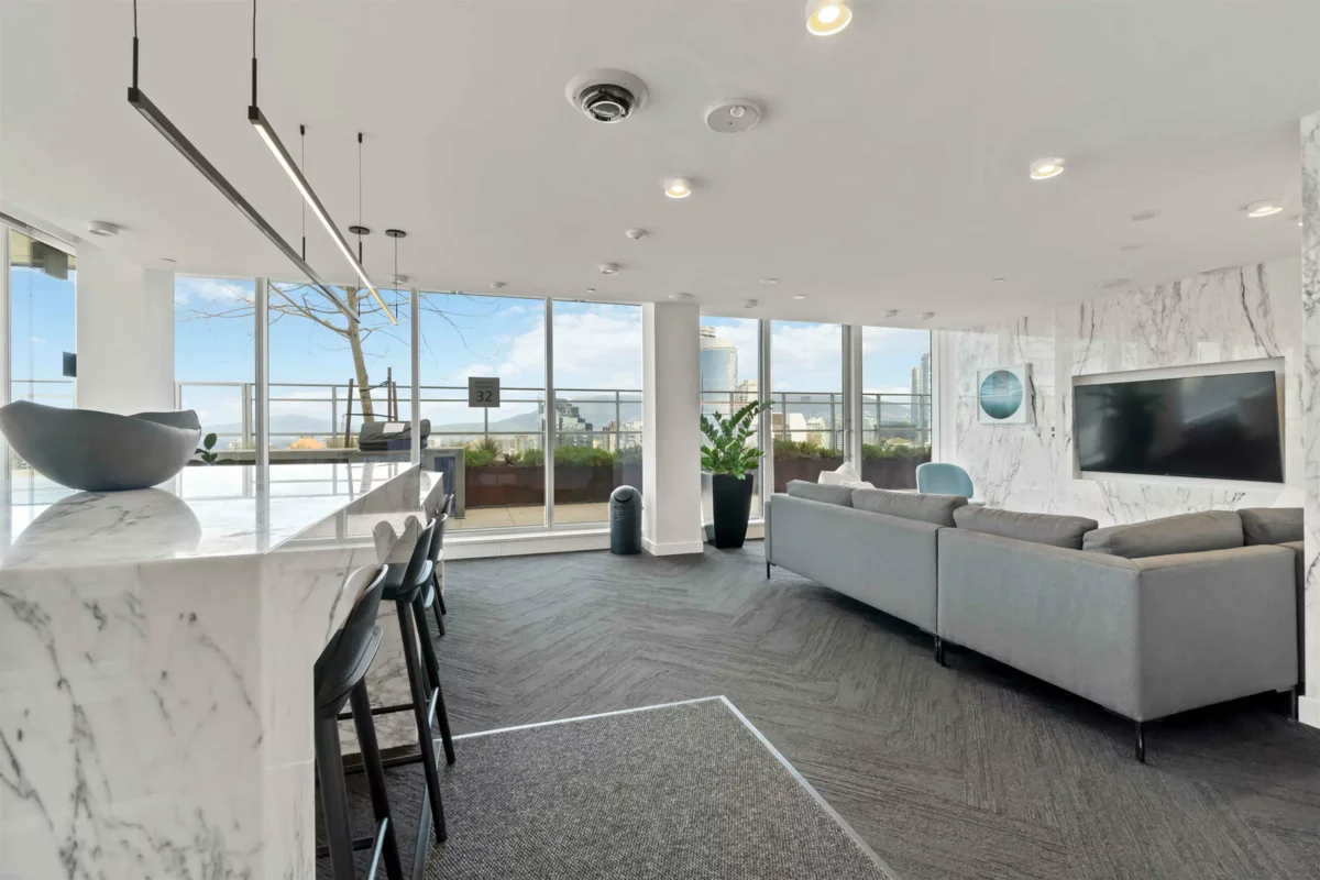 Outdoor Patio Photo of 1305 1111 Richards Street, Vancouver, BC