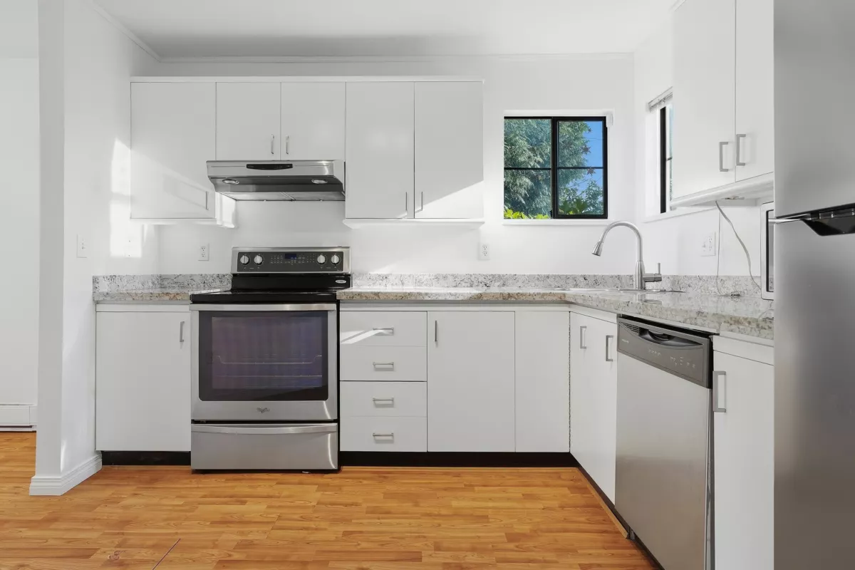 Exterior Rear Photo of 53 98 Begin Street, Coquitlam, BC