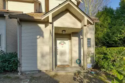 Front exterior of 53 98 Begin Street, Coquitlam, BC