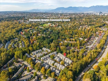 Aerial View of 3649 Brahms Avenue, Vancouver, BC