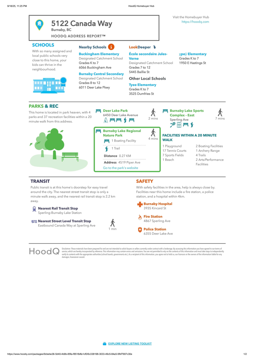 Garden / Landscaping Photo of 7 5122 Canada Way, Burnaby, BC