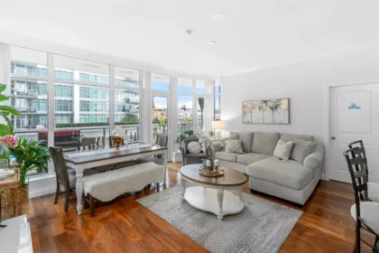 Breakfast Nook Photo of 204 175 Victory Ship Way, North Vancouver, BC