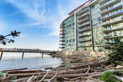 Outdoor Patio Photo of 204 175 Victory Ship Way, North Vancouver, BC