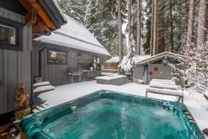 Powder Room Photo of 6725 Crabapple Drive, Whistler, BC