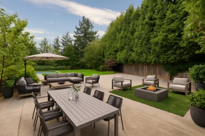Aerial View of 920 Pyrford Road, West Vancouver, BC