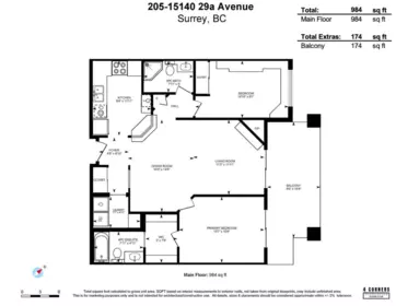 Backyard Photo of 205 15140 29a Avenue, Surrey, BC