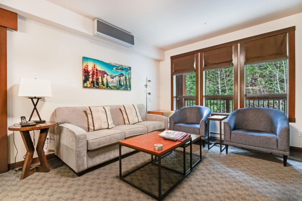 Living Room Photo of 301B 2020 London Lane, Whistler, BC