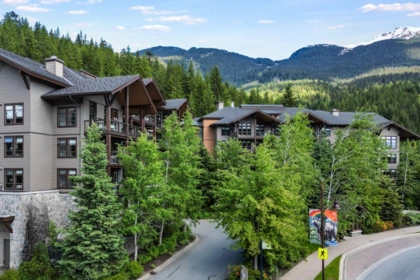 Aerial View of 301B 2020 London Lane, Whistler, BC