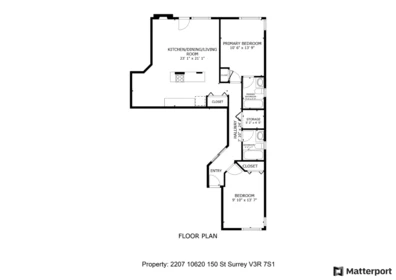 Outdoor Deck Photo of 2207 10620 150 Street, Surrey, BC