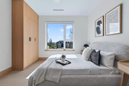 Bedroom 2 Photo of 2 1495 E 58th Avenue, Vancouver, BC