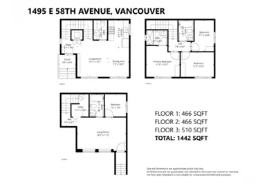 Hallway Photo of 2 1495 E 58th Avenue, Vancouver, BC