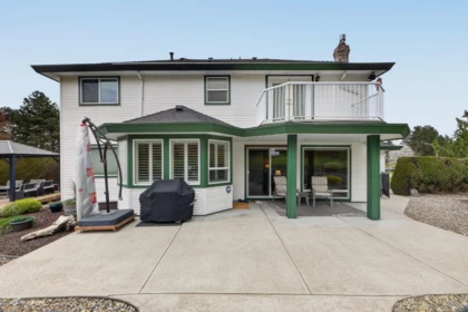 Aerial View of 7419 150a Street, Surrey, BC