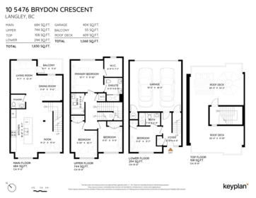 10 5476 Brydon Crescent, Langley, BC, Langley — Townhouse for sale