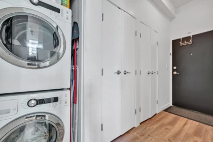 Laundry Room Photo of 301 121 Brew Street, Port Moody, BC