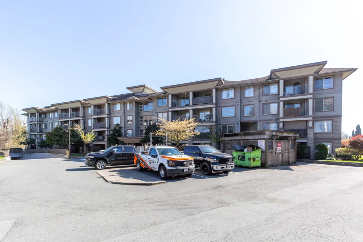 Exterior Rear Photo of 304 45555 Yale Road, Chilliwack, BC