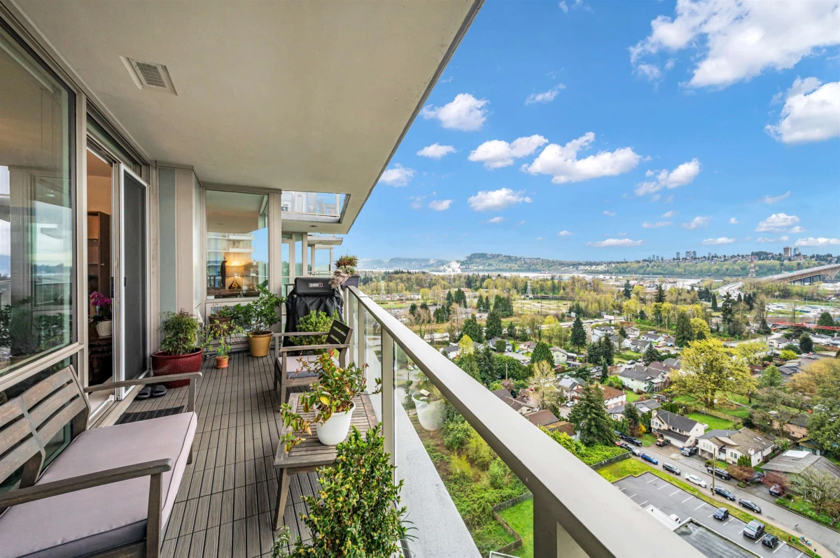 Living Room Photo of 2107 1550 Fern Street, North Vancouver, BC