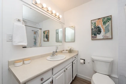 Powder Room Photo of 3398 William Avenue, North Vancouver, BC