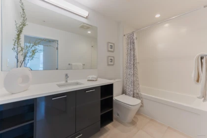 Powder Room Photo of 406 3581 Ross Drive, Vancouver, BC