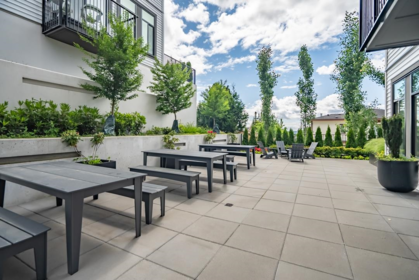 Aerial View of 209 708 Edgar Avenue, Coquitlam, BC