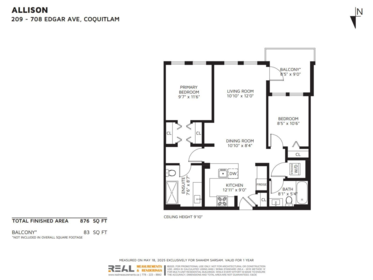 Playground / Recreational Area Near 209 708 Edgar Avenue, Coquitlam, BC