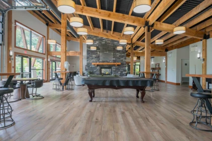 Aerial View of 43610 Cotton Tail Crossing, Lindell Beach, BC