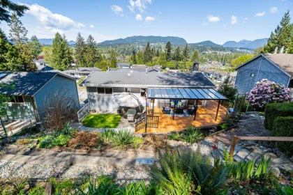 Aerial View of 1062 Spar Drive, Coquitlam, BC
