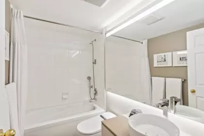 Powder Room Photo of 206 175 E 10th Street, North Vancouver, BC